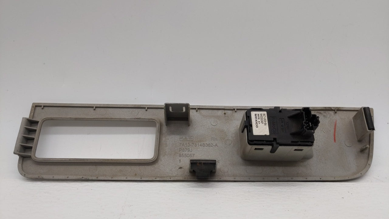 2010 Lincoln Mkx Passeneger Right Rear Power Window Switch 8a1t-14529-baw - Oemusedautoparts1.com