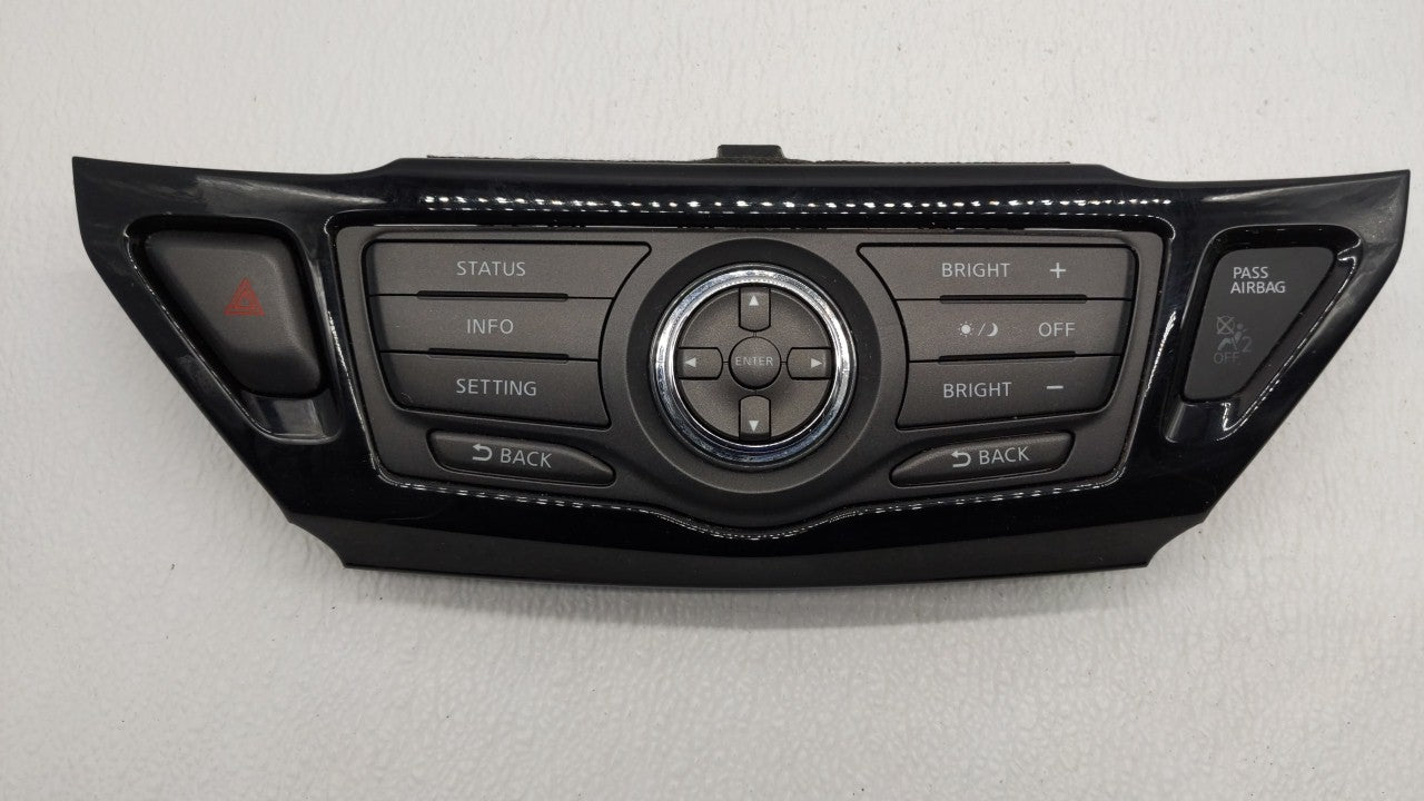 2013-2016 Nissan Pathfinder Information Display Screen - Oemusedautoparts1.com