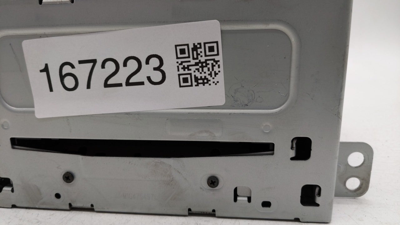 2011-2012 Chevrolet Cruze Radio AM FM Cd Player Receiver Replacement P/N:20983517 22870782 Fits 2010 2011 2012 OEM Used Auto Parts - Oemusedautoparts1.com