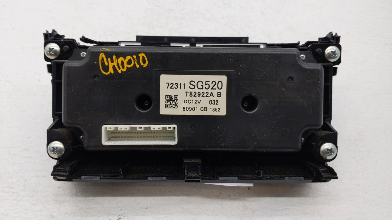 2017 Subaru Forester Climate Control Module Temperature AC/Heater Replacement P/N:72311SG520 Fits OEM Used Auto Parts - Oemusedautoparts1.com
