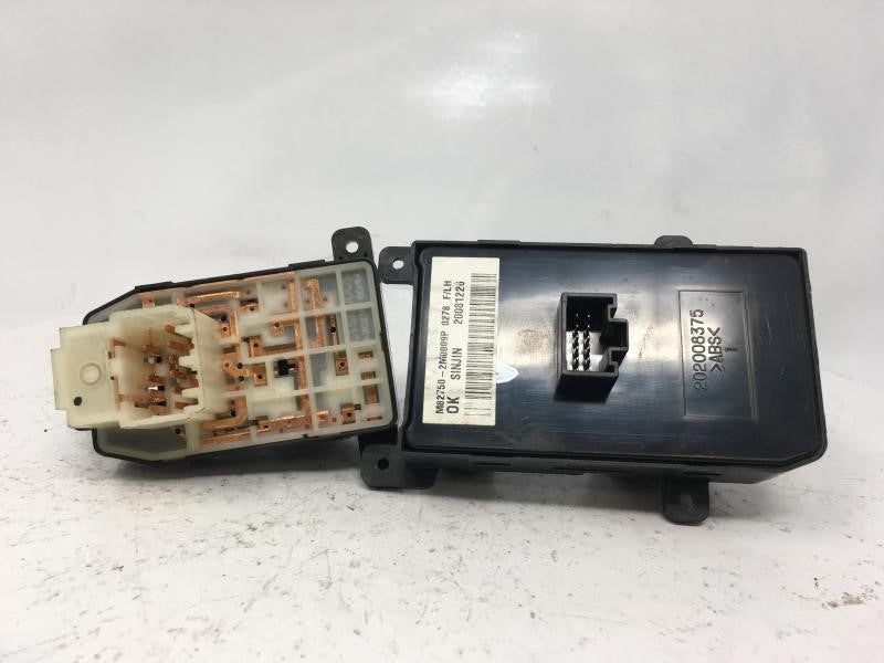 2009 Hyundai Genesis Master Power Window Switch Replacement Driver Side Left P/N:82750-2M0009P DRIVER LEFT Fits OEM Used Auto Parts - Oemusedautoparts1.com