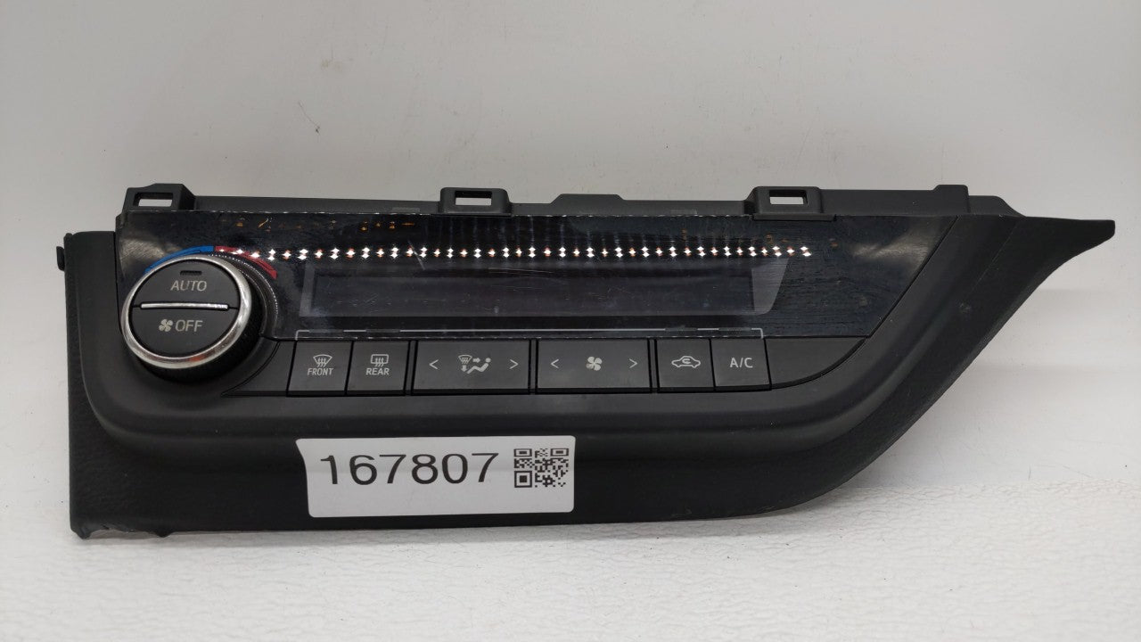 2014-2016 Toyota Corolla Ac Heater Climate Control 75f832|55900-02500 - Oemusedautoparts1.com