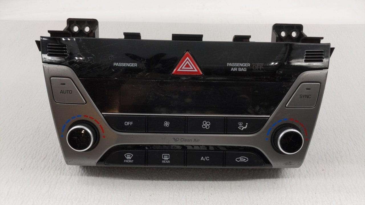 2017-2018 Hyundai Elantra Climate Control Module Temperature AC/Heater Replacement P/N:97250-F2231RET 97250-F2XXX Fits 2017 2018 OEM Used Auto Parts - Oemusedautoparts1.com