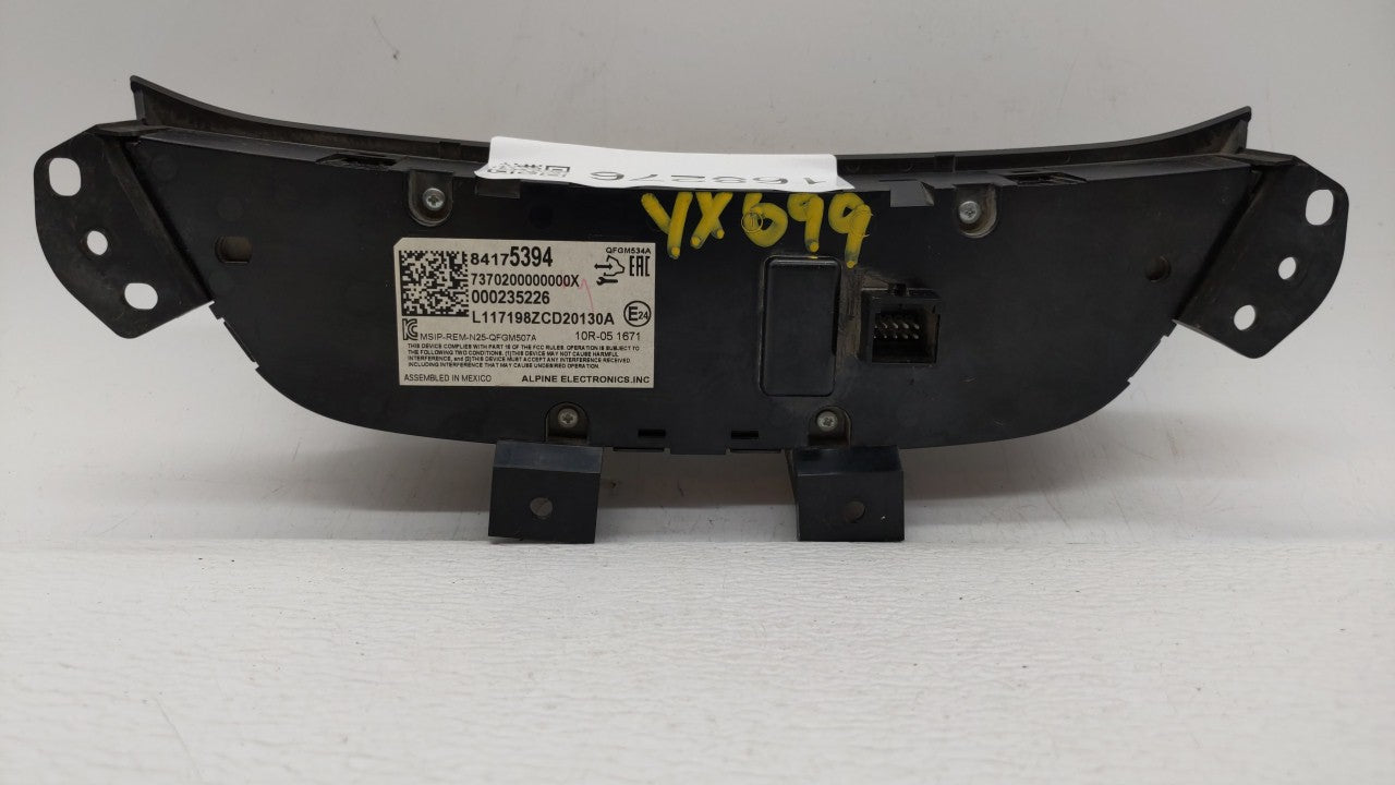 2018 Chevrolet Equinox Climate Control Module Temperature AC/Heater Replacement P/N:84175393 84175394 Fits OEM Used Auto Parts - Oemusedautoparts1.com