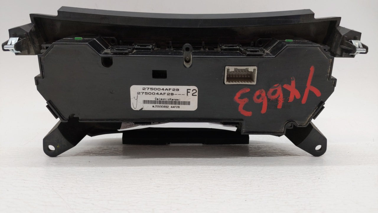 2017-2019 Nissan Sentra Ac Heater Climate Control 94510-c2ab0|275004af2b - Oemusedautoparts1.com