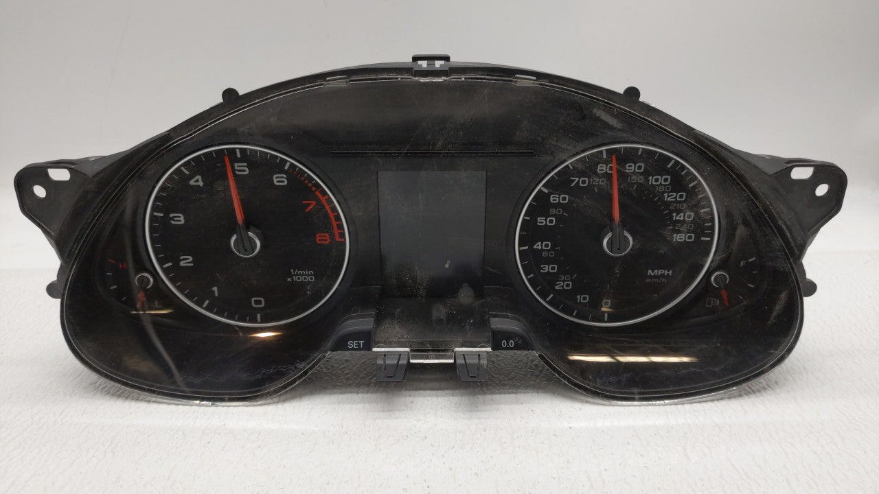 2013 Audi A4 Instrument Cluster Speedometer Gauges P/N:8K0 920 950 R 8K0920950R Fits OEM Used Auto Parts - Oemusedautoparts1.com