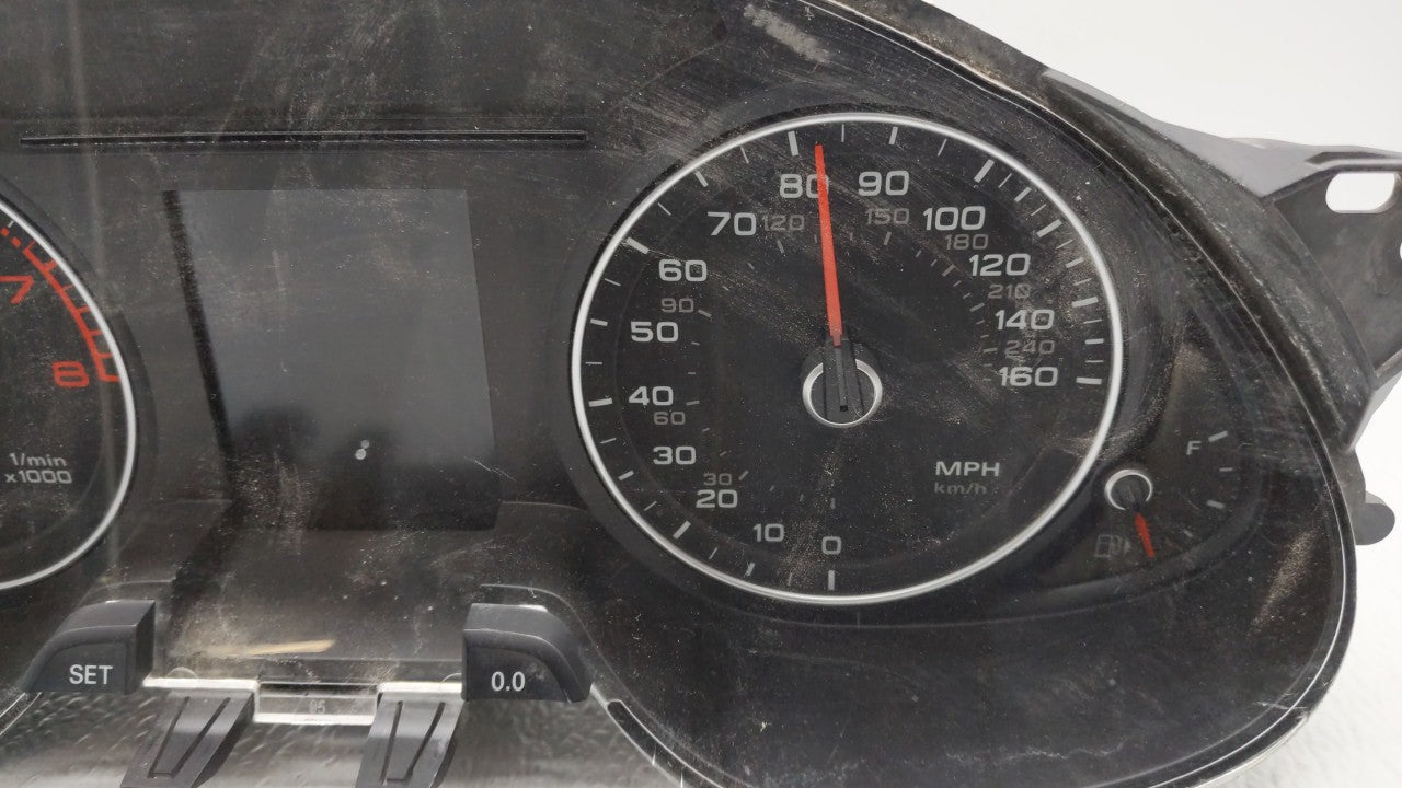 2013 Audi A4 Instrument Cluster Speedometer Gauges P/N:8K0 920 950 R 8K0920950R Fits OEM Used Auto Parts - Oemusedautoparts1.com