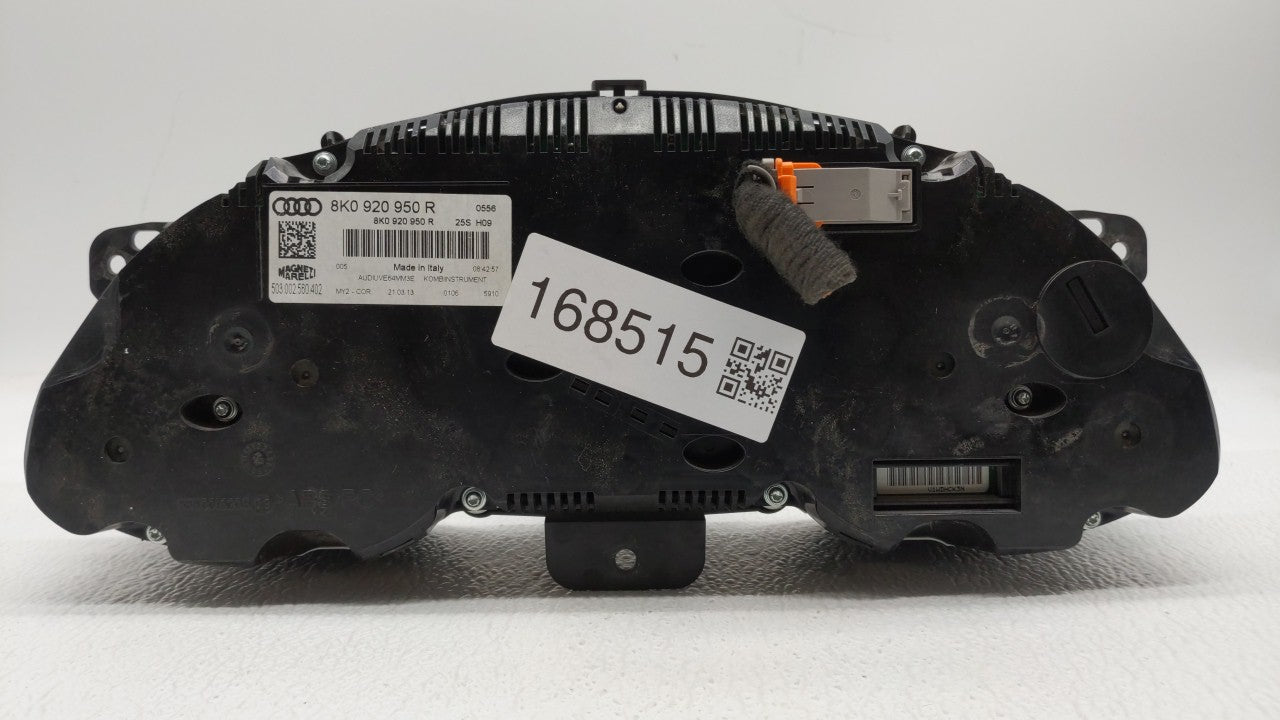 2013 Audi A4 Instrument Cluster Speedometer Gauges P/N:8K0 920 950 R 8K0920950R Fits OEM Used Auto Parts - Oemusedautoparts1.com