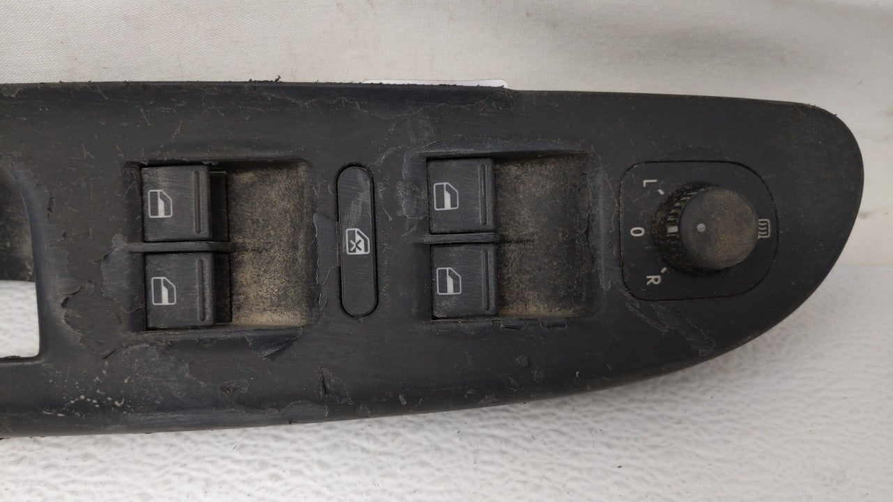 2006-2008 Volkswagen Passat Master Power Window Switch Replacement Driver Side Left P/N:1K4 959 857B Fits 2005 2006 2007 2008 OEM Used Auto Parts - Oemusedautoparts1.com