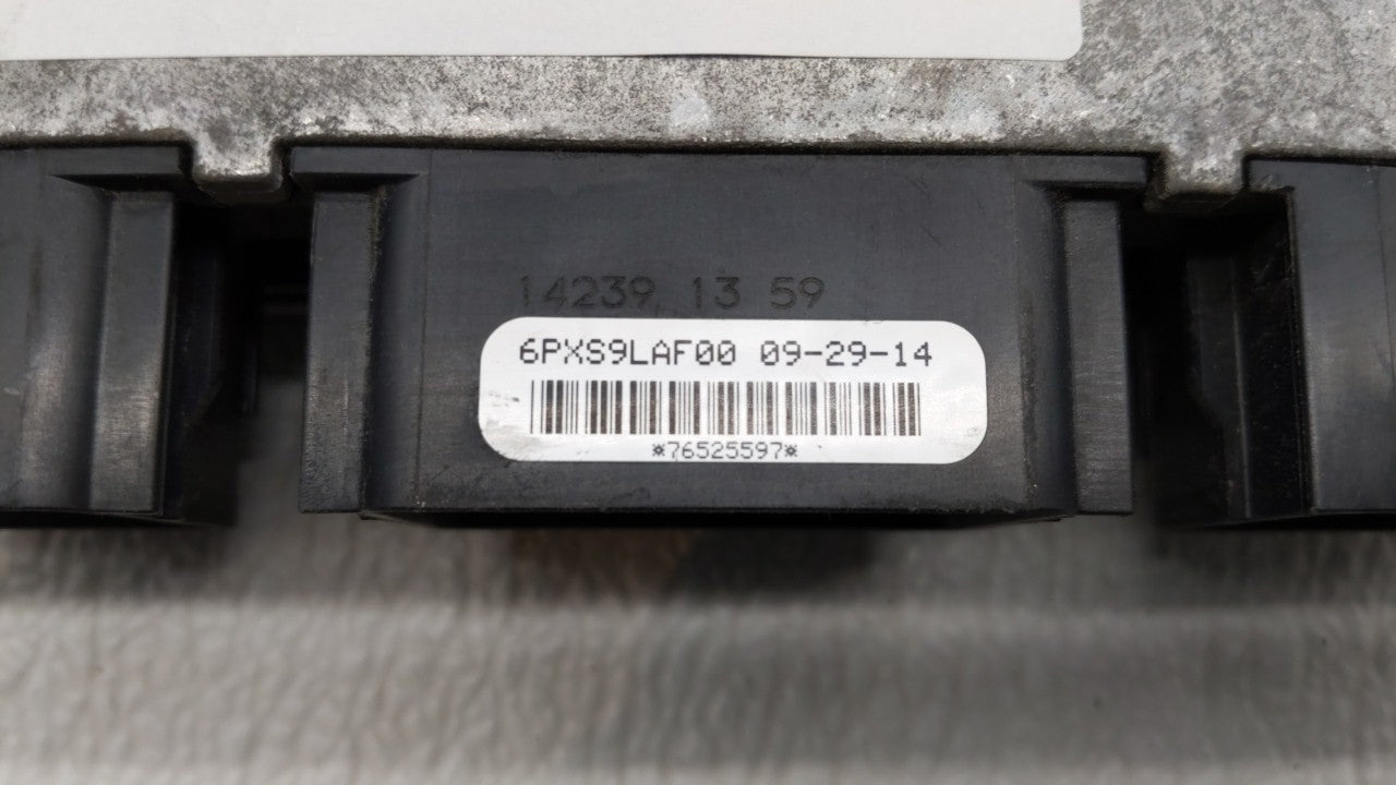 2014 Ford Fusion PCM Engine Computer ECU ECM PCU OEM P/N:ES7A-12A650-GF ES7A-12A650-JF Fits 2015 2016 OEM Used Auto Parts - Oemusedautoparts1.com