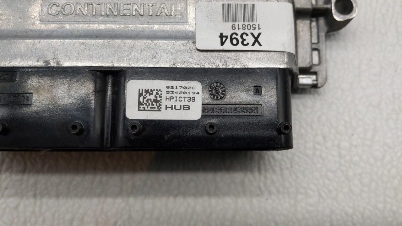 2016 Kia Forte PCM Engine Computer ECU ECM PCU OEM P/N:39103-2EXB2 39102-2EXB2 Fits OEM Used Auto Parts - Oemusedautoparts1.com