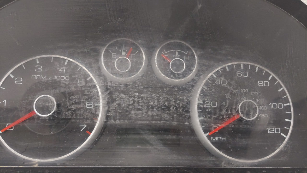 2007 Ford Fusion Instrument Cluster Speedometer Gauges P/N:7E5T-10849-BD 6E5T-10849-BG Fits OEM Used Auto Parts - Oemusedautoparts1.com