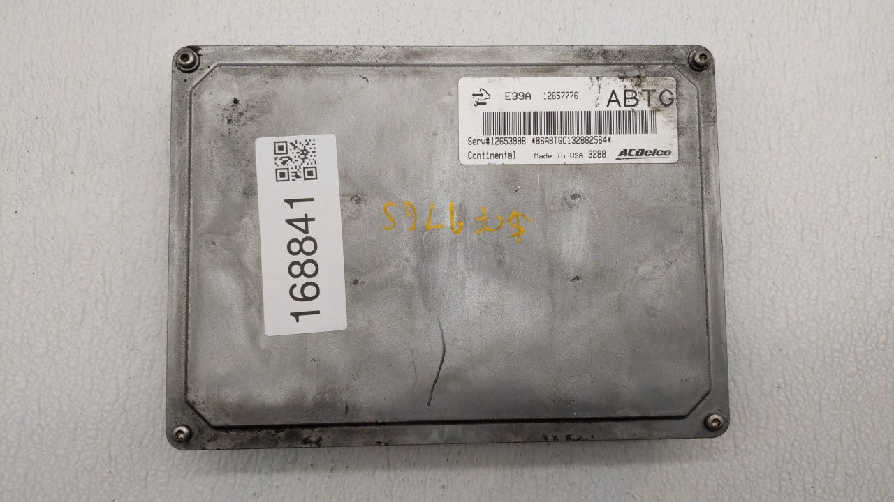 2013-2016 Buick Verano PCM Engine Computer ECU ECM PCU OEM P/N:12655476 12657776 Fits 2013 2014 2015 2016 OEM Used Auto Parts - Oemusedautoparts1.com