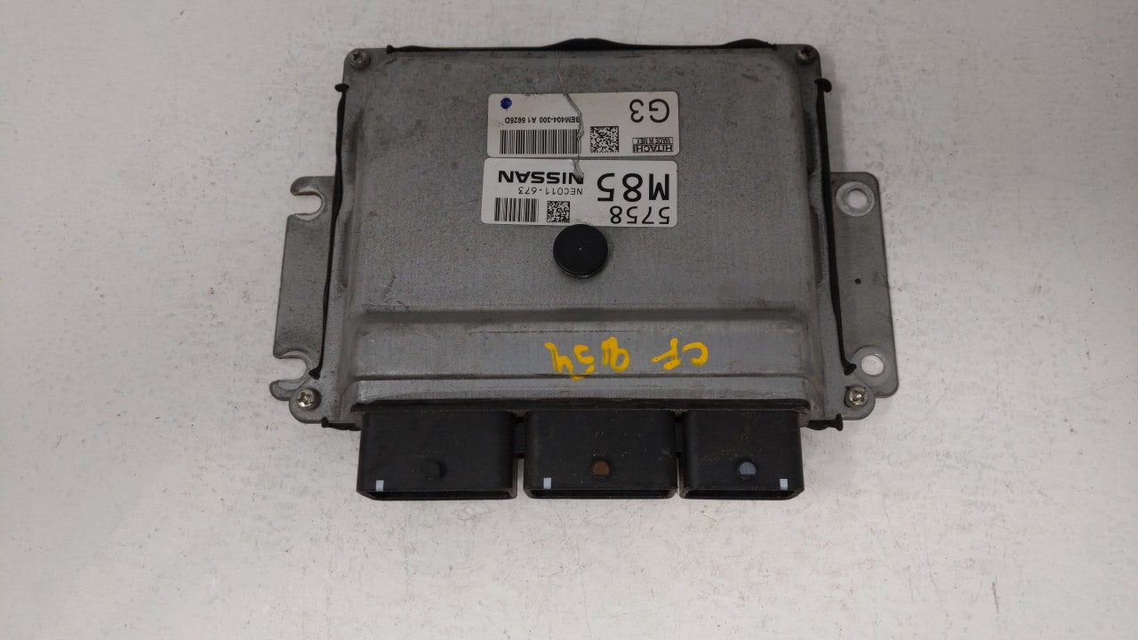 2013-2015 Nissan Sentra PCM Engine Computer ECU ECM PCU OEM P/N:BEM404-300 A1 NEC001-666 Fits 2013 2014 2015 OEM Used Auto Parts - Oemusedautoparts1.com