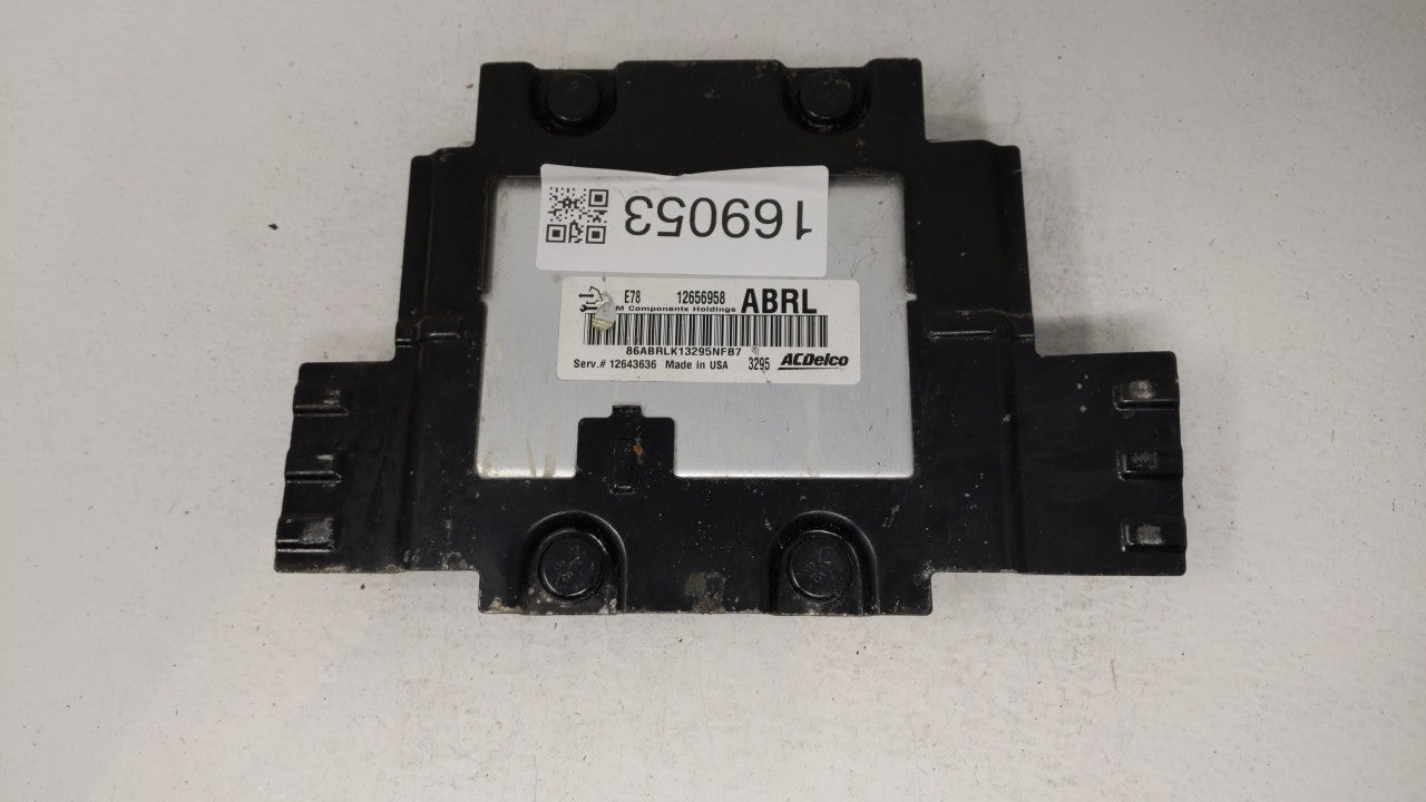 2012-2016 Chevrolet Cruze PCM Engine Computer ECU ECM PCU OEM P/N:12656958 12643636 Fits 2011 2012 2013 2014 2015 2016 OEM Used Auto Parts - Oemusedautoparts1.com