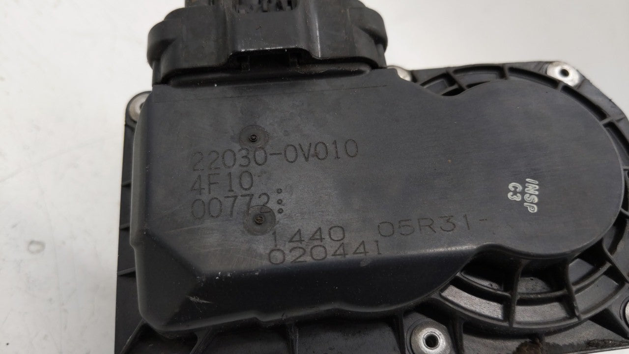 2009-2018 Toyota Rav4 Throttle Body P/N:22030-0V010 Fits 2009 2010 2011 2012 2013 2014 2015 2016 2017 2018 OEM Used Auto Parts - Oemusedautoparts1.com