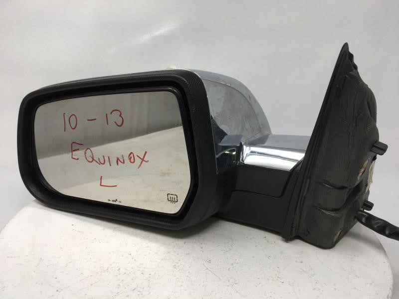 2011 Chevrolet Equinox Side Mirror Replacement Driver Left View Door Mirror P/N:CHROME DRIVER LEFT Fits OEM Used Auto Parts - Oemusedautoparts1.com