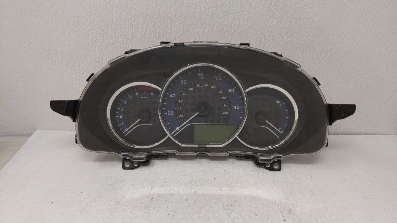 2014-2016 Toyota Corolla Instrument Cluster Speedometer Gauges P/N:83800-0ZX10-00 Fits 2014 2015 2016 OEM Used Auto Parts - Oemusedautoparts1.com