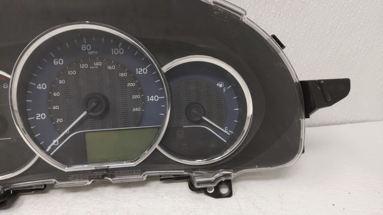 2014-2016 Toyota Corolla Instrument Cluster Speedometer Gauges P/N:83800-0ZX10-00 Fits 2014 2015 2016 OEM Used Auto Parts - Oemusedautoparts1.com