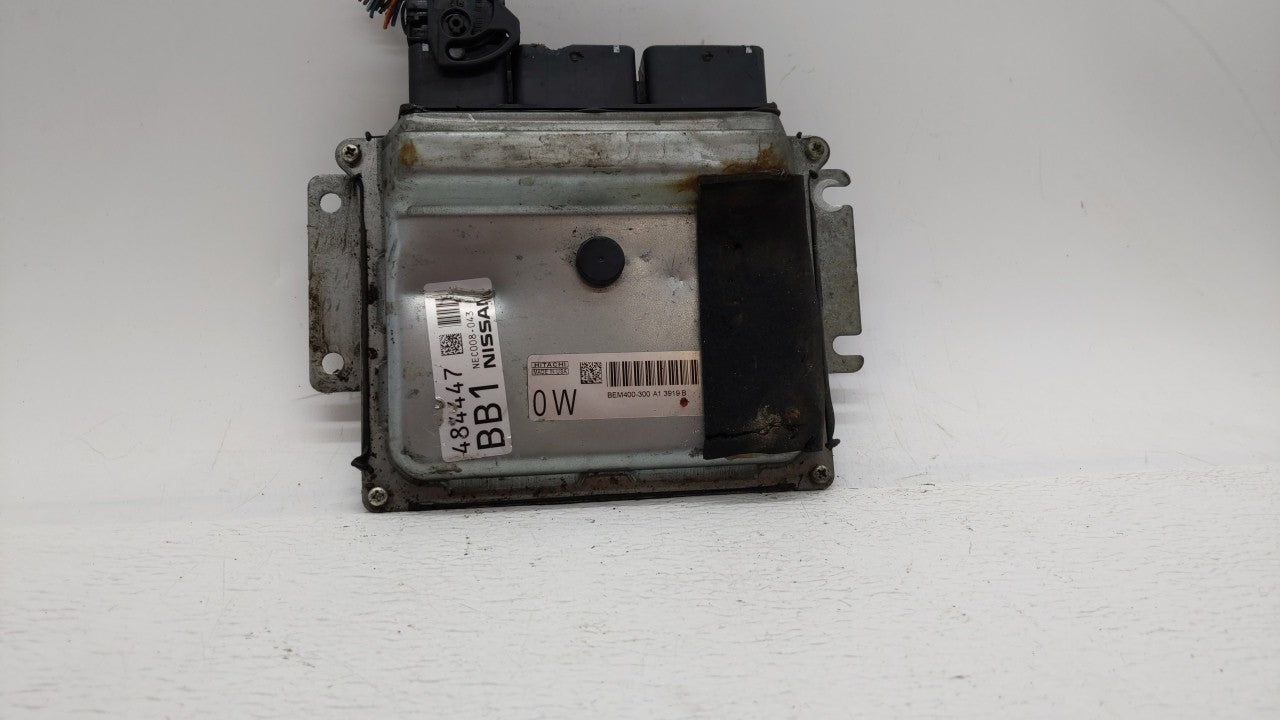 2013-2014 Nissan Altima PCM Engine Computer ECU ECM PCU OEM P/N:BEM400-300 MEC300-012 A1 Fits 2013 2014 OEM Used Auto Parts - Oemusedautoparts1.com