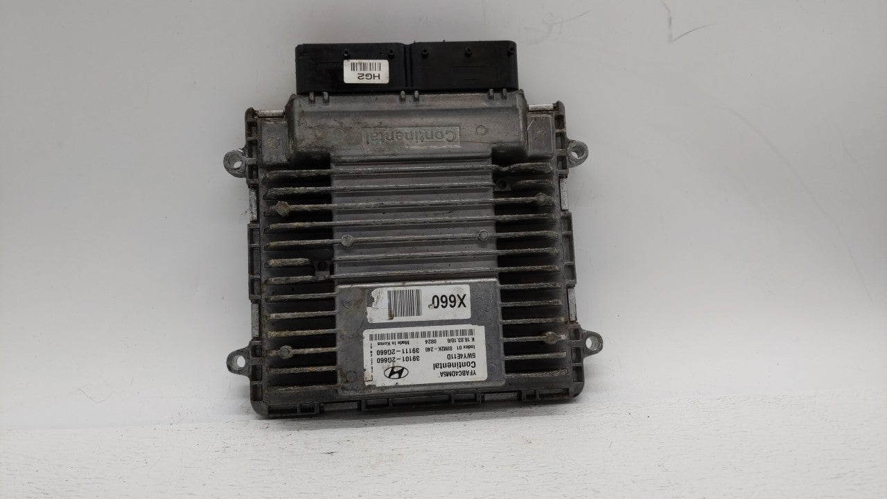 2011 Hyundai Sonata PCM Engine Computer ECU ECM PCU OEM P/N:39101-2G670 Fits OEM Used Auto Parts - Oemusedautoparts1.com