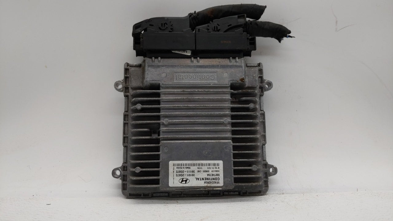 2011-2014 Hyundai Sonata PCM Engine Computer ECU ECM PCU OEM P/N:39101-2G672 39111-2G672 Fits 2011 2012 2013 2014 OEM Used Auto Parts - Oemusedautoparts1.com