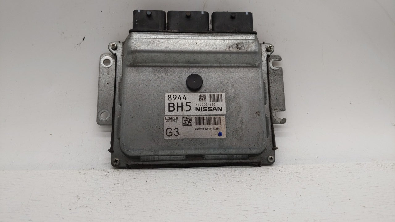 2013-2015 Nissan Sentra PCM Engine Computer ECU ECM PCU OEM P/N:BEM404-300 A1 NEC001-666 Fits 2013 2014 2015 OEM Used Auto Parts - Oemusedautoparts1.com