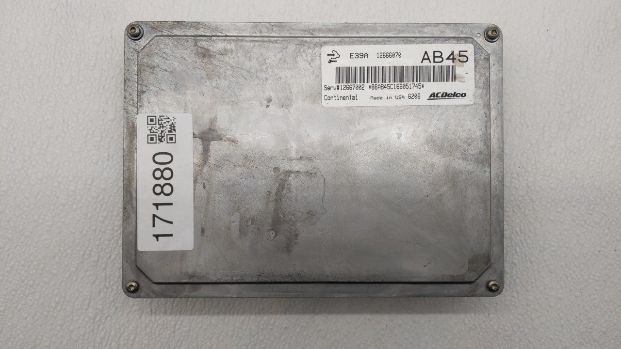 2017-2017 Chevrolet Equinox Engine Computer Ecu Pcm Ecm Pcu Oem 171880 - Oemusedautoparts1.com