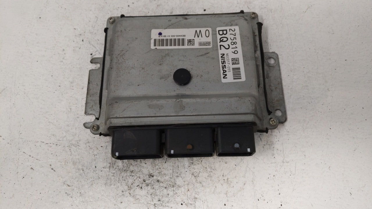 2013-2015 Nissan Sentra PCM Engine Computer ECU ECM PCU OEM P/N:BEM404-300 A1 NEC001-666 Fits 2013 2014 2015 OEM Used Auto Parts - Oemusedautoparts1.com