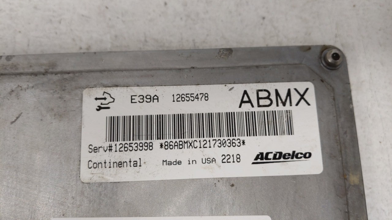 2013-2016 Buick Verano PCM Engine Computer ECU ECM PCU OEM P/N:12655476 12657776 Fits 2013 2014 2015 2016 OEM Used Auto Parts - Oemusedautoparts1.com