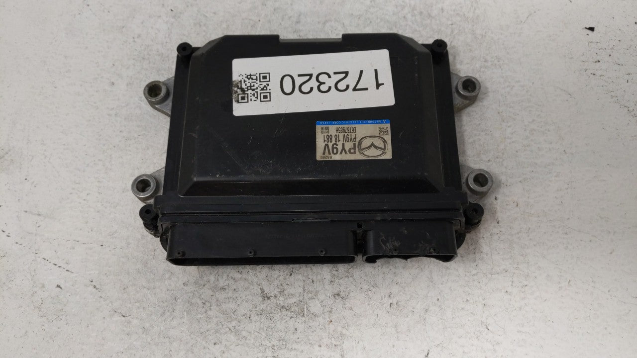 2014 Mazda 6 PCM Engine Computer ECU ECM PCU OEM P/N:PY1D 18 881E PY9V 18 881 Fits OEM Used Auto Parts - Oemusedautoparts1.com