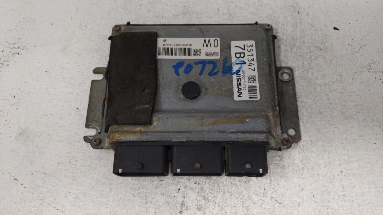 2015 Nissan Altima PCM Engine Computer ECU ECM PCU OEM P/N:BEM404-300 A1 NEC001-666 Fits 2013 2014 OEM Used Auto Parts - Oemusedautoparts1.com