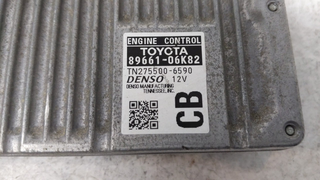 2012-2014 Toyota Camry PCM Engine Computer ECU ECM PCU OEM P/N:89661-06K83 89661-06K63 Fits 2012 2013 2014 OEM Used Auto Parts - Oemusedautoparts1.com