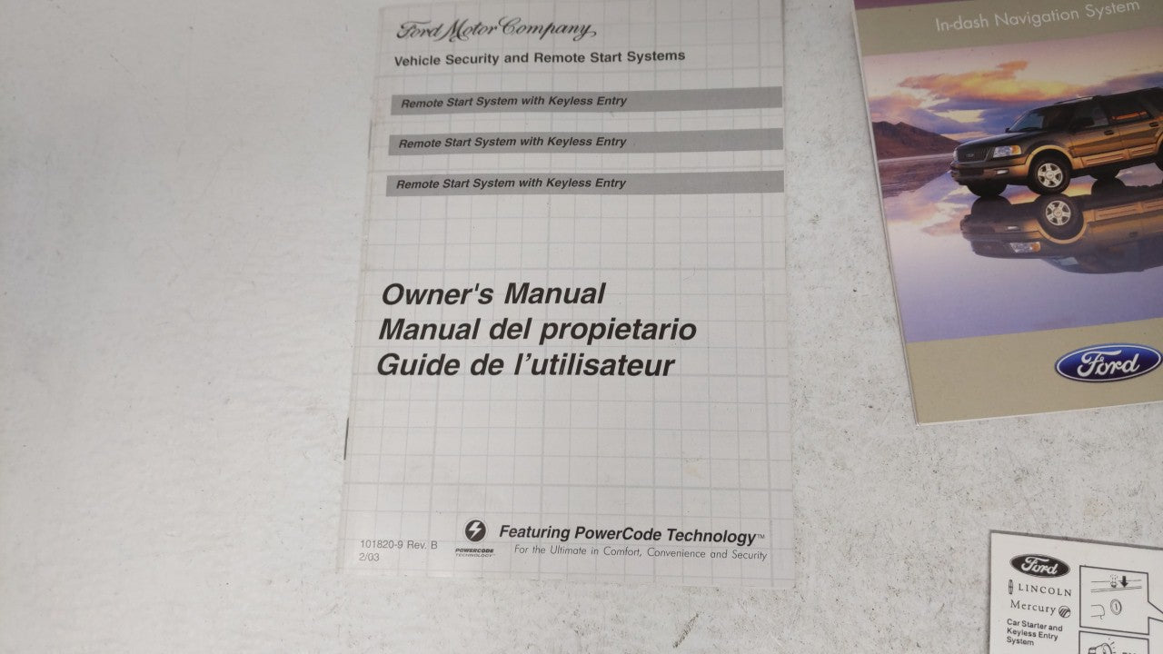 2006 Ford Expedition Owners Manual Book Guide OEM Used Auto Parts - Oemusedautoparts1.com