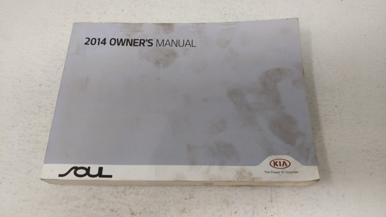 2014 Kia Soul Owners Manual Book Guide OEM Used Auto Parts - Oemusedautoparts1.com
