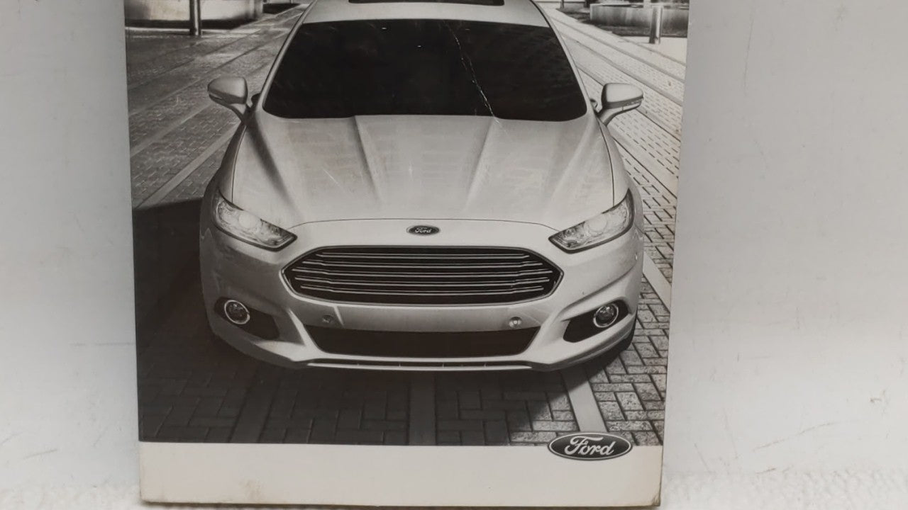 2015 Ford Fusion Owners Manual Book Guide OEM Used Auto Parts - Oemusedautoparts1.com