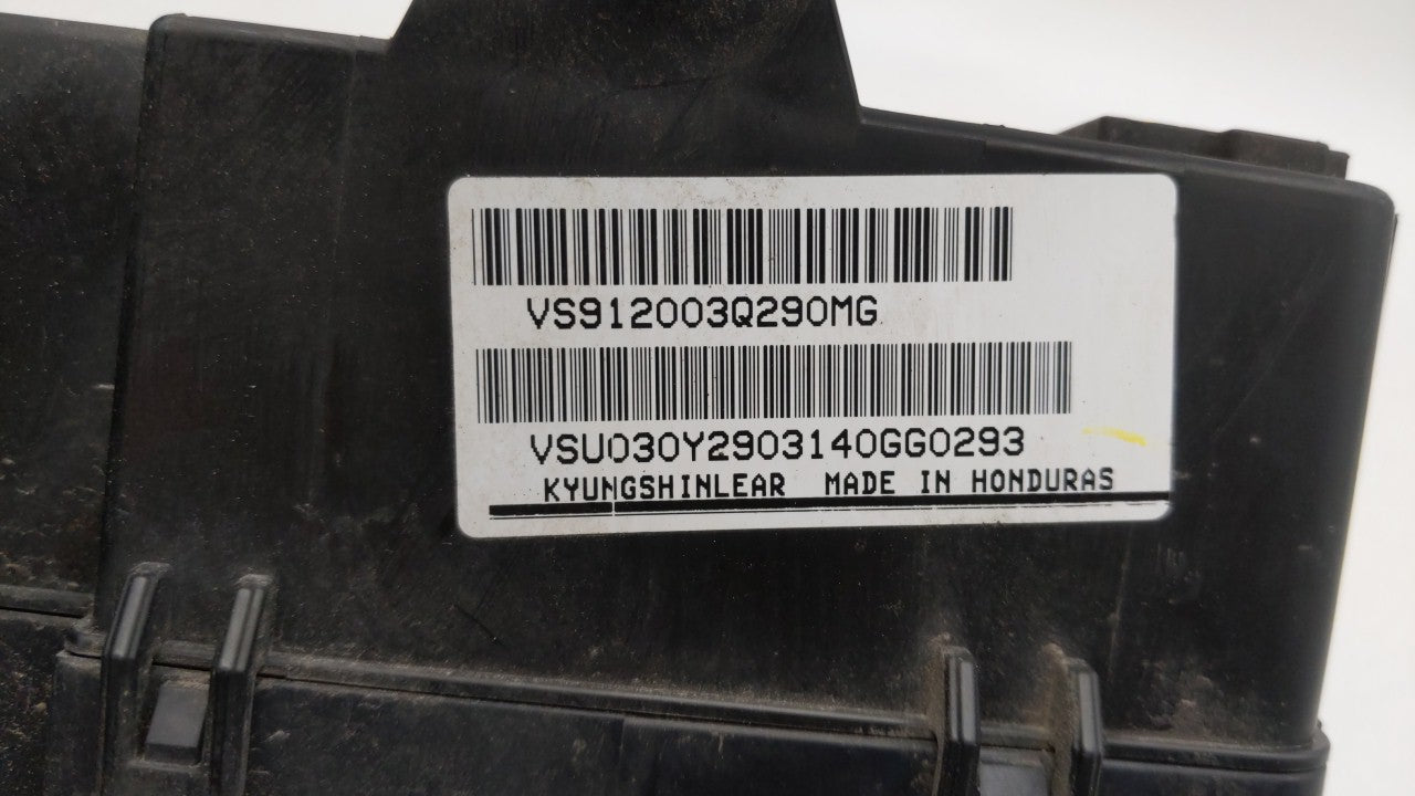 2011-2014 Hyundai Sonata Fusebox Fuse Box Panel Relay Module P/N:912003Q210 912003Q290 Fits 2011 2012 2013 2014 OEM Used Auto Parts - Oemusedautoparts1.com