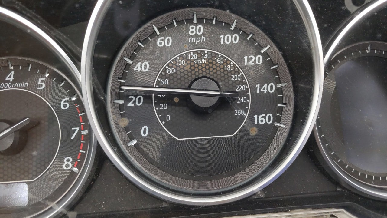 2014 Mazda 6 Instrument Cluster Speedometer Gauges P/N:KD4555430 Fits OEM Used Auto Parts - Oemusedautoparts1.com