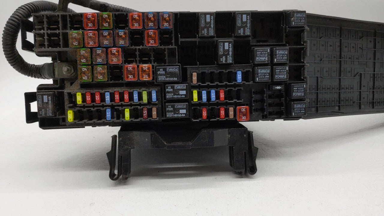 2012-2014 Ford Edge Fusebox Fuse Box Panel Relay Module P/N:CT4T-14290-JK Fits 2012 2013 2014 OEM Used Auto Parts - Oemusedautoparts1.com