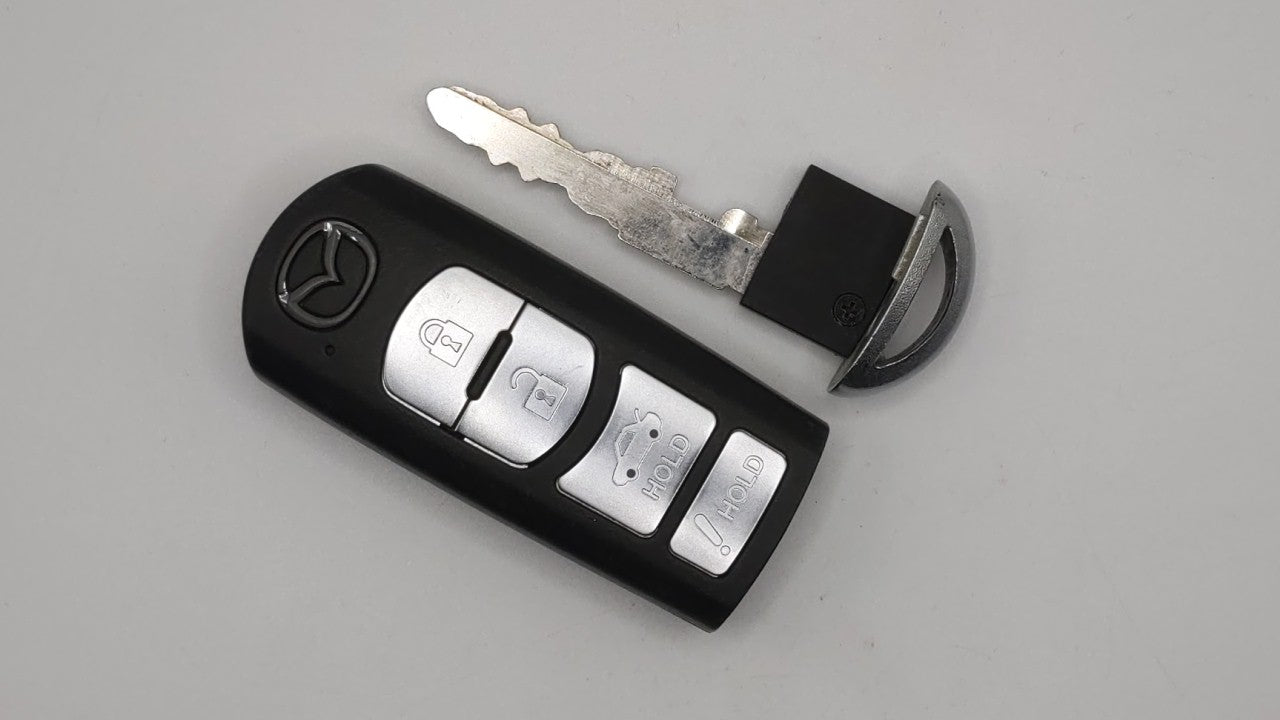 Mazda Cx-5 Keyless Entry Remote Fob Wazske13d02    4 Buttons - Oemusedautoparts1.com