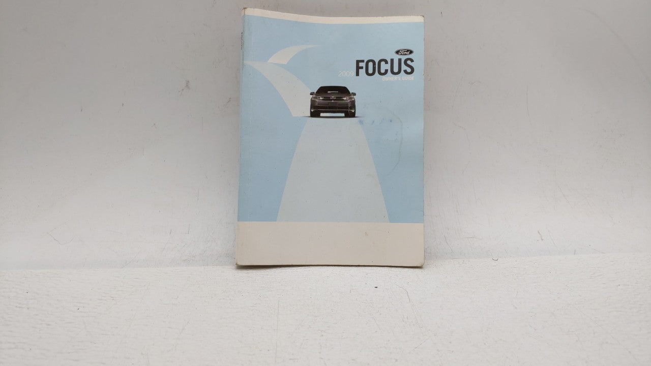 2009 Ford Focus Owners Manual Book Guide OEM Used Auto Parts - Oemusedautoparts1.com