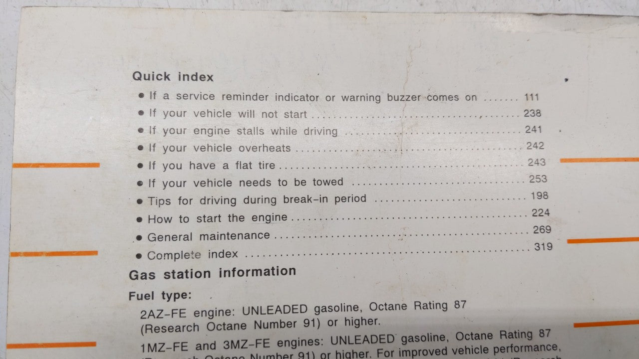 2004 Toyota Camry Owners Manual Book Guide OEM Used Auto Parts - Oemusedautoparts1.com