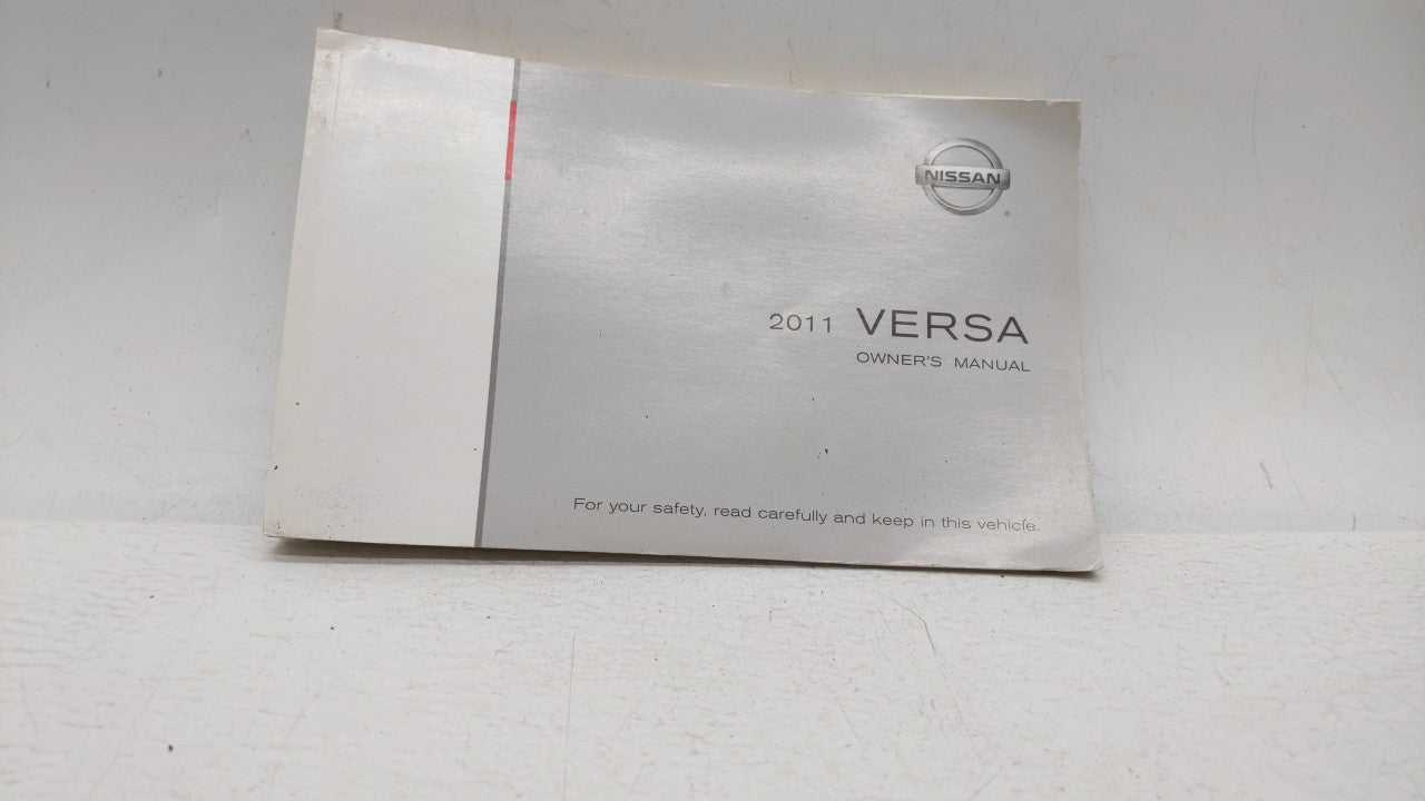 2011 Nissan Versa Owners Manual Book Guide OEM Used Auto Parts - Oemusedautoparts1.com