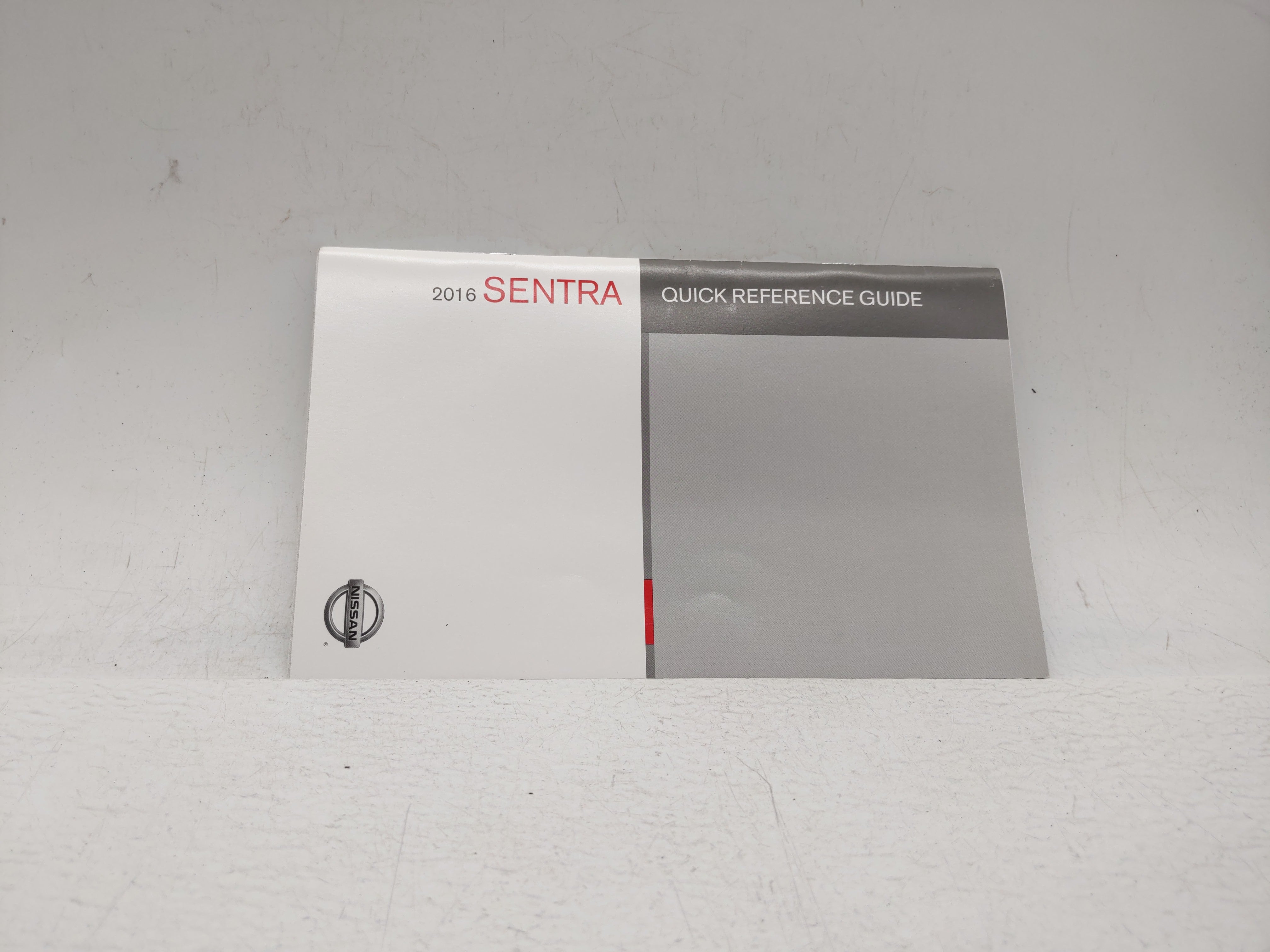 2016 Nissan Sentra Owners Manual Book Guide OEM Used Auto Parts - Oemusedautoparts1.com