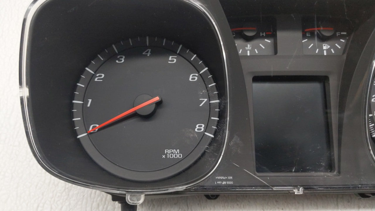 2010 Chevrolet Equinox Instrument Cluster Speedometer Gauges P/N:20919738 20903929 Fits OEM Used Auto Parts - Oemusedautoparts1.com