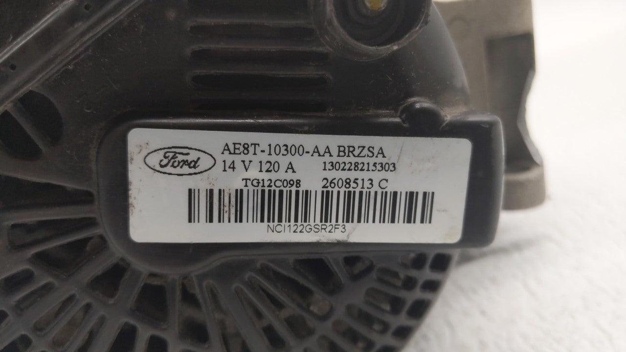 2011-2019 Ford Fiesta Alternator Replacement Generator Charging Assembly Engine OEM P/N:AE8T-10300-AA AE8T-10300-AB Fits OEM Used Auto Parts - Oemusedautoparts1.com