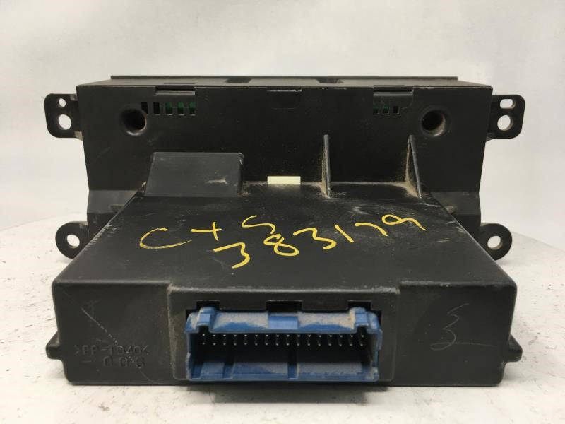 2005 Cadillac Cts Climate Control Module Temperature AC/Heater Replacement P/N:21998814 Fits 2006 OEM Used Auto Parts - Oemusedautoparts1.com