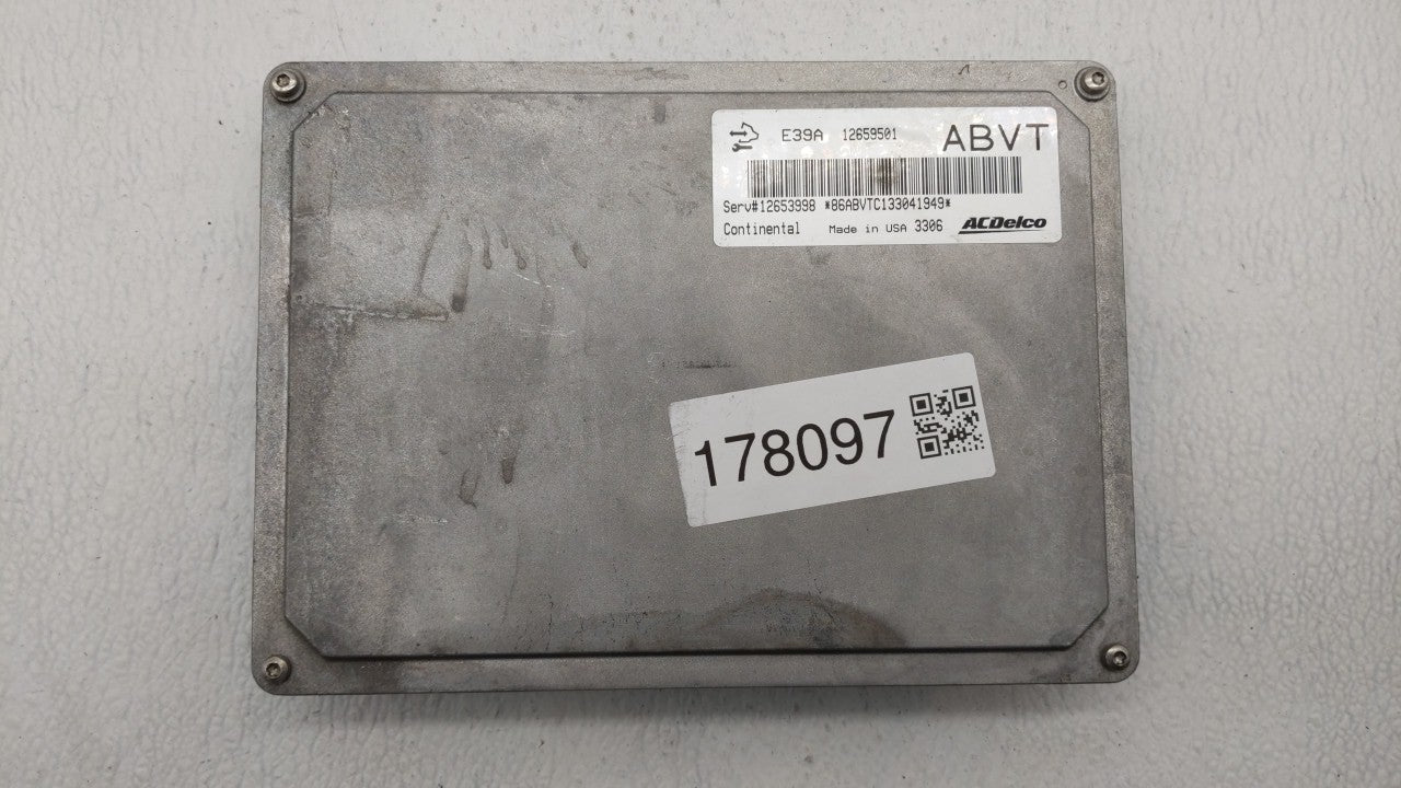 2013-2016 Chevrolet Malibu PCM Engine Computer ECU ECM PCU OEM P/N:12655476 12657776 Fits 2013 2014 2015 2016 OEM Used Auto Parts - Oemusedautoparts1.com