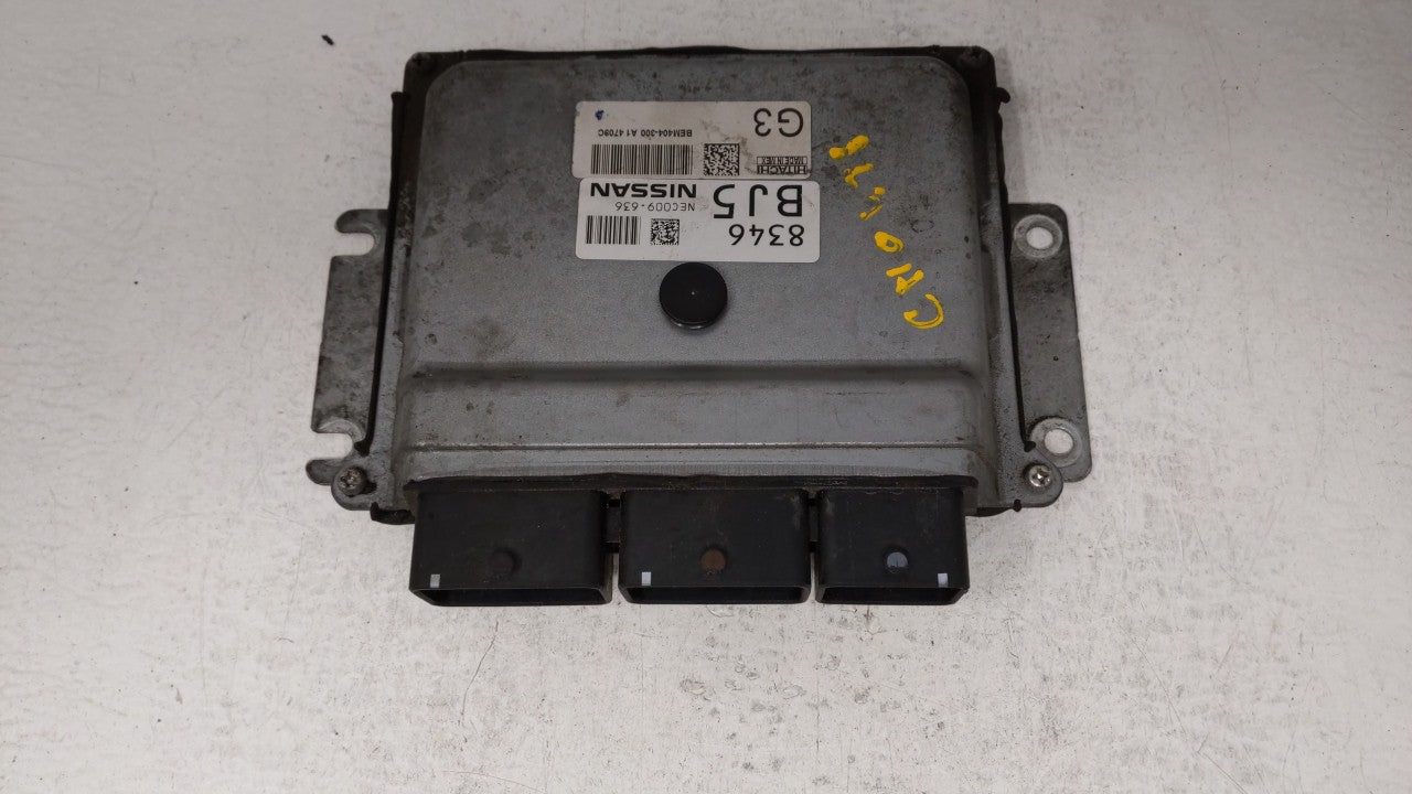 2013-2015 Nissan Sentra PCM Engine Computer ECU ECM PCU OEM P/N:BEM404-300 A1 NEC001-666 Fits 2013 2014 2015 OEM Used Auto Parts - Oemusedautoparts1.com