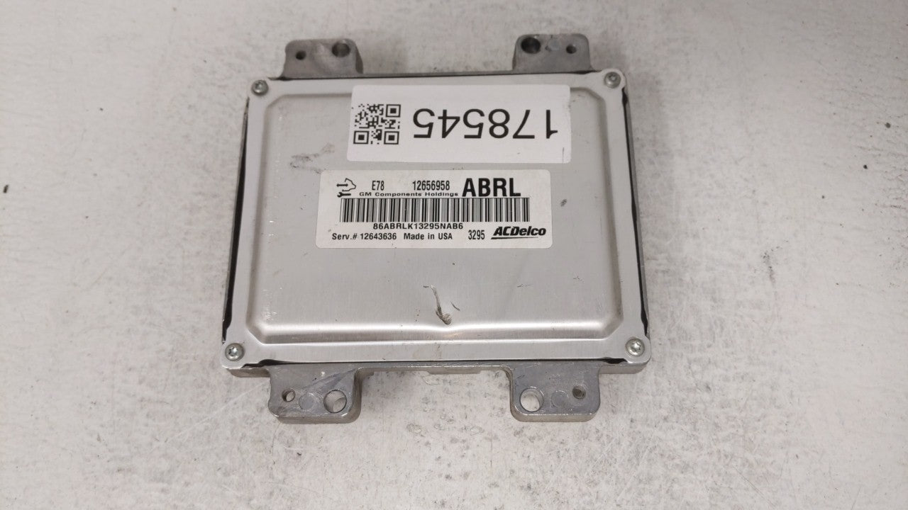 2013-2016 Buick Encore PCM Engine Computer ECU ECM PCU OEM P/N:12656958 12643636 Fits 2011 2012 2013 2014 2015 2016 OEM Used Auto Parts - Oemusedautoparts1.com